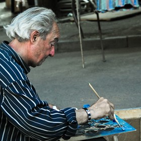 Люди, портрет: Художник