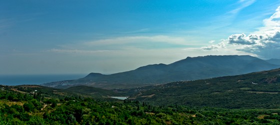 Пейзаж: Вид з Димерджі (панорама)